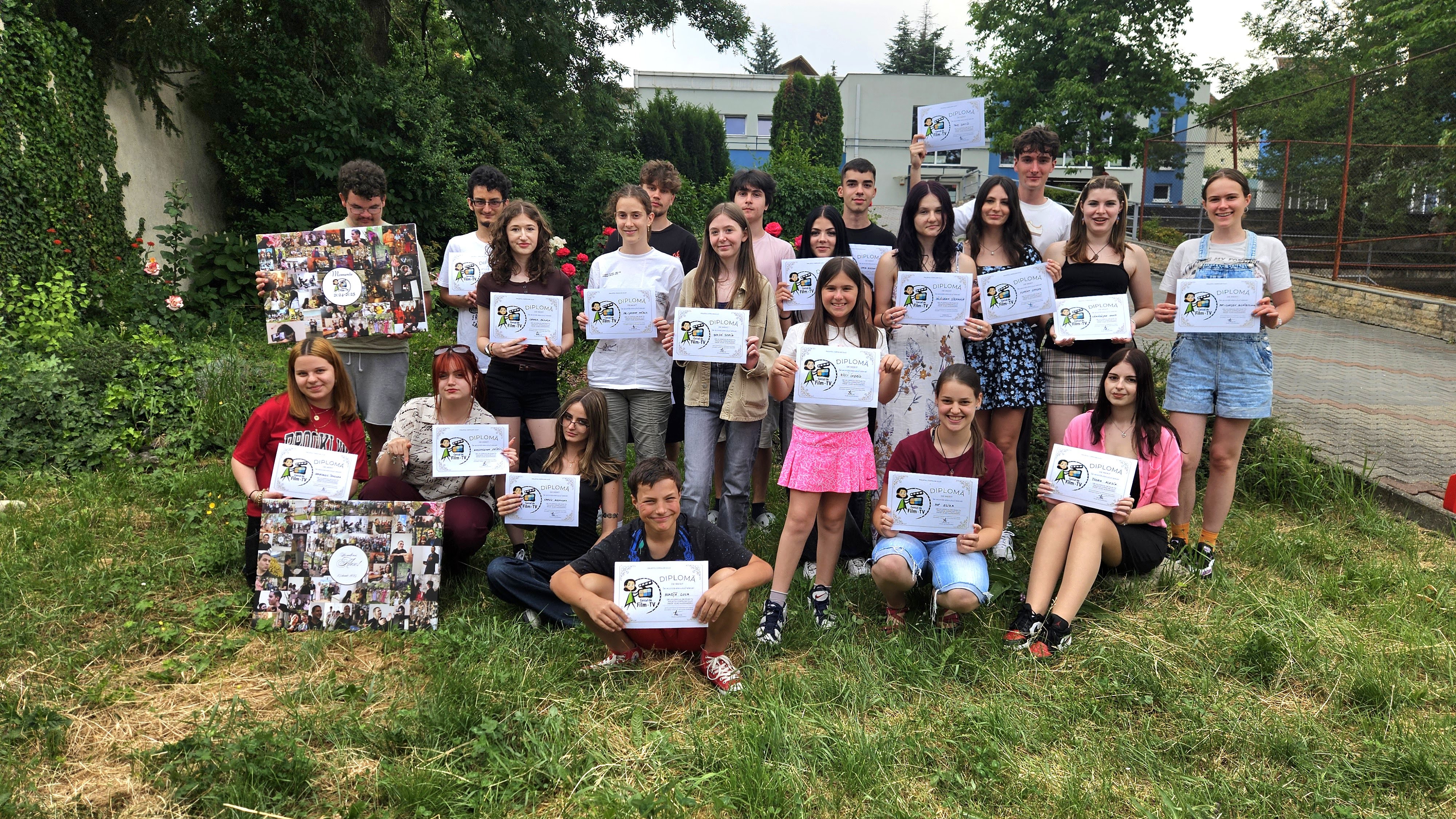 Film & TV Club graduates